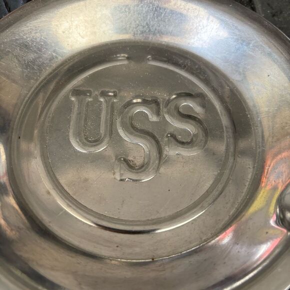 Vintage U.S. Steel Cigar Ashtray - Picture 2 of 3
